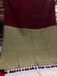 Beautiful - Maroon Mangalagiri Plain Cotton Saree - PC-53